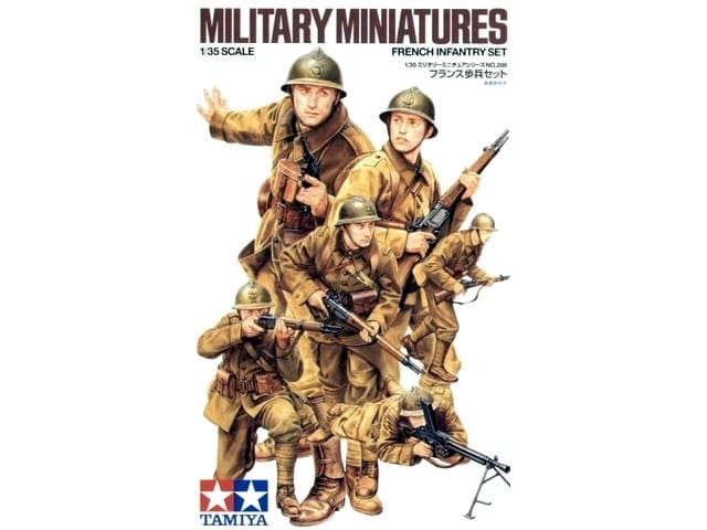 010 - Tamiya - 35288 - French Infantry - primary image