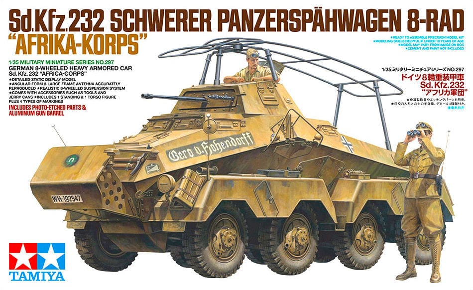 010 - Afrikakorps s. Pz.Sp.Wg. (8-Rad) Sd.Kfz. 222 - primary image