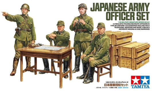 010 - Tamiya - 35341 - Japanese Army Officers - primary image