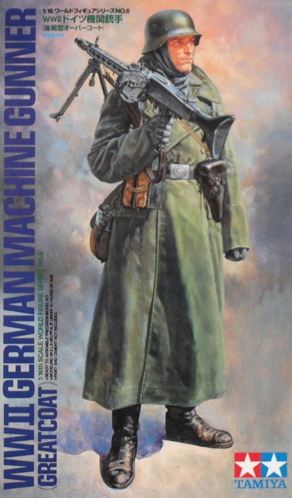 010 - German Machine Gunner in Greatcoat - primary image