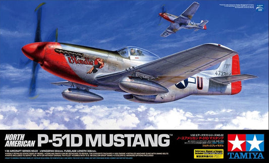 010 - Tamiya - 60322 - North American P-51D Mustang - primary image