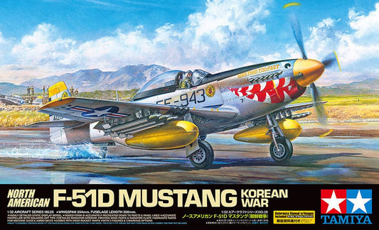 010 - Tamiya - 60328 - North American F-51D Mustang - primary image