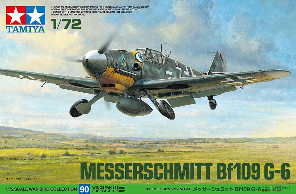 010 - Tamiya - 60790 - Messerschmitt Bf 109 G-6 - primary image