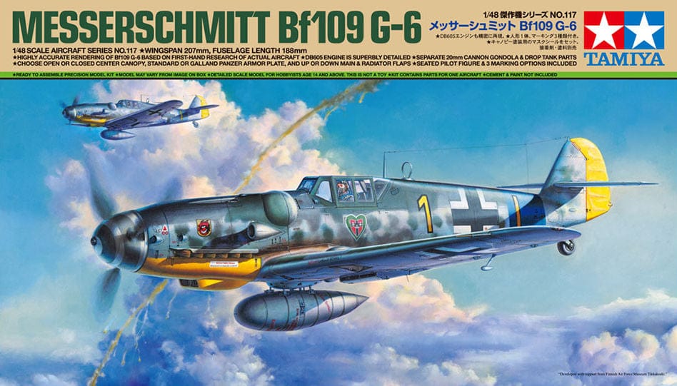 010 - Tamiya - 61117 - Messerschmitt Bf 109 G-6 - primary image