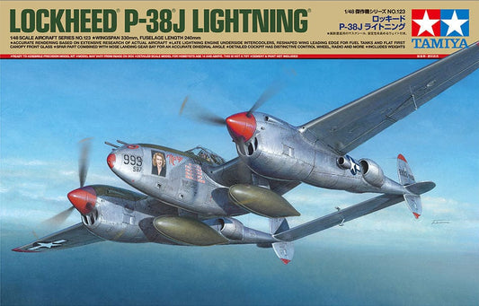 010 - Tamiya - 61123 - Lockheed P-38J Lightning - primary image