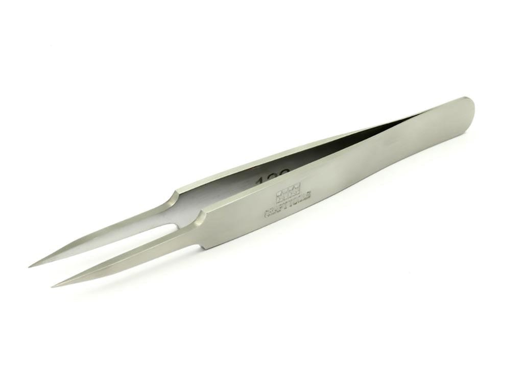 010 - Tamiya - 74048 - Tamiya High Grade Straight Tweezers - primary image