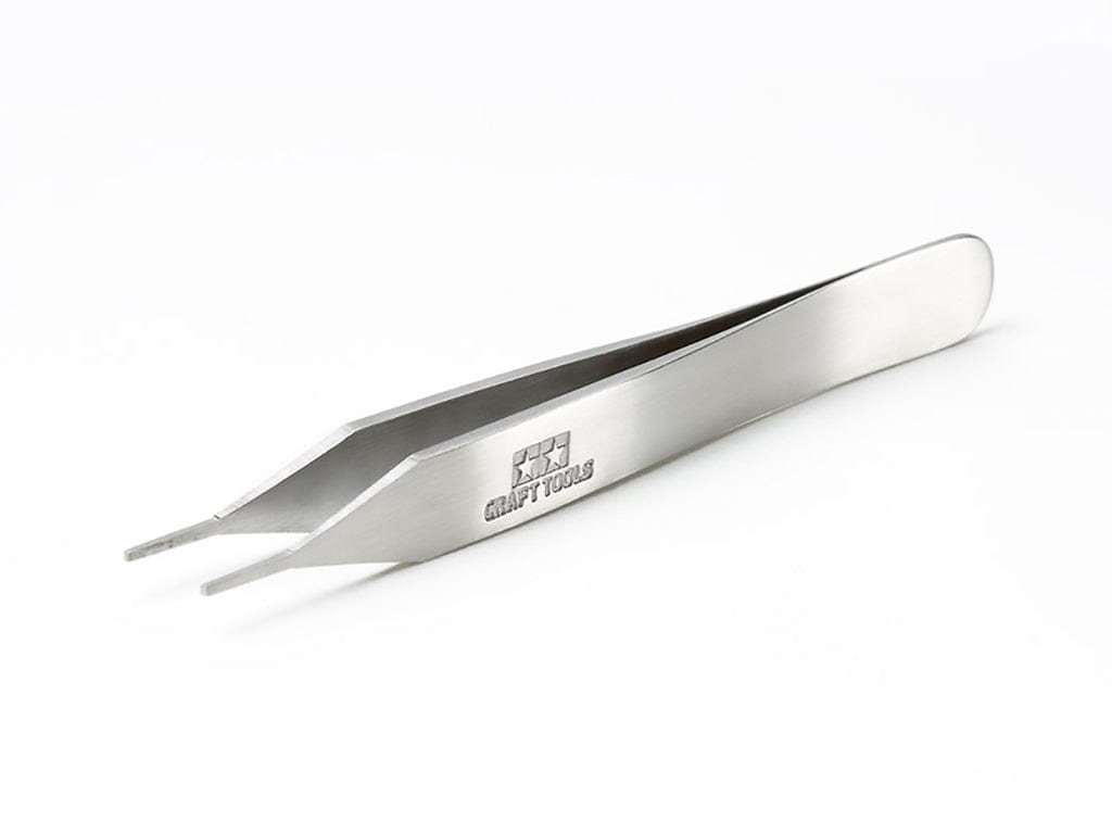 010 - Tamiya - 74117 - Tamiya Bending Tweezers For Photo Etched Parts - primary image