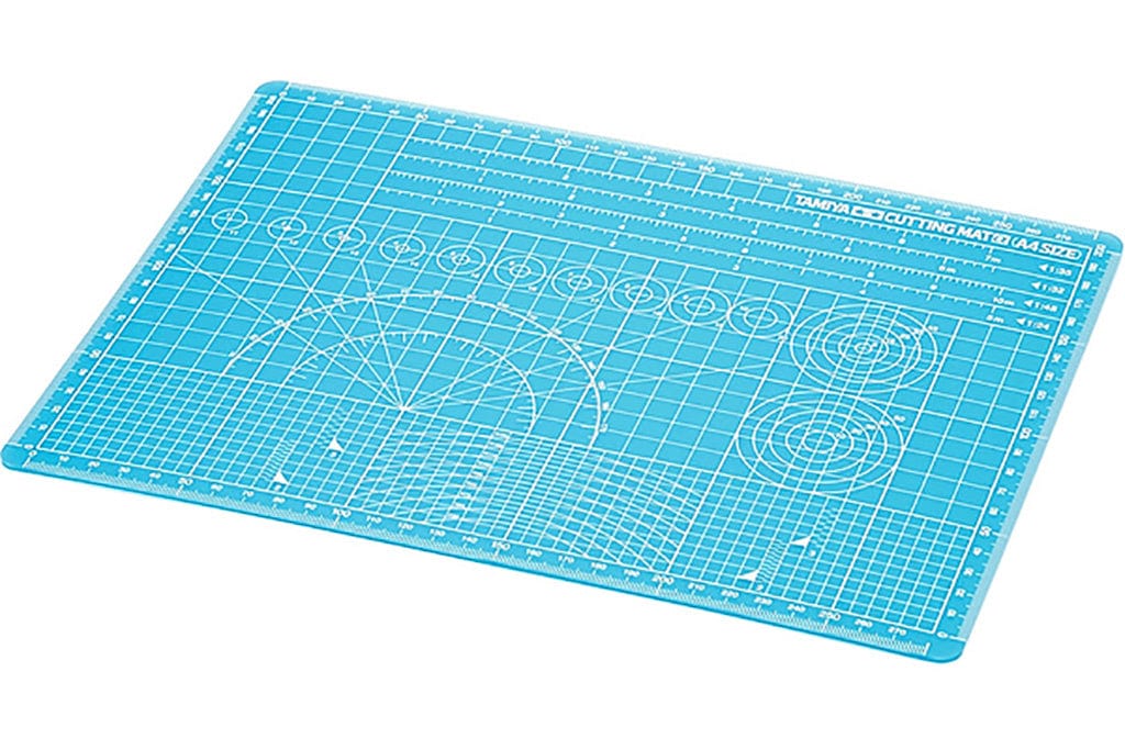010 - Tamiya - 74149 - Tamiya A4 Blue Cutting Mat - primary image