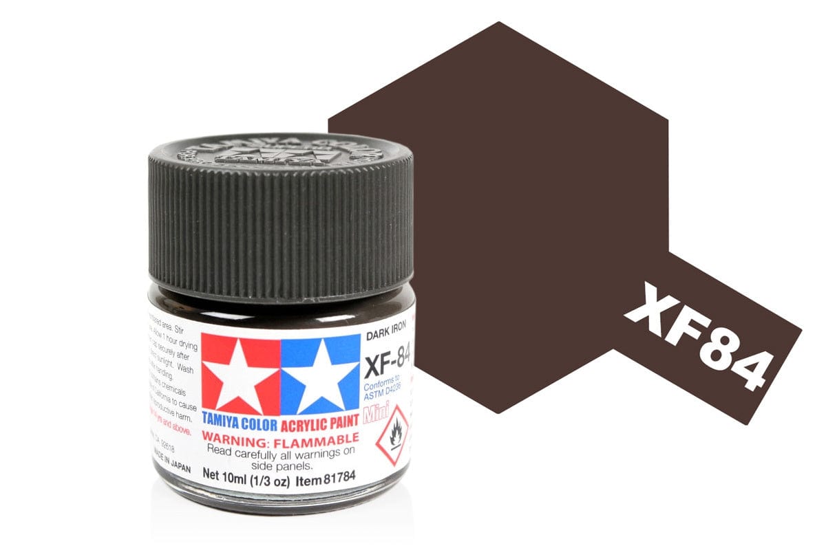 010 - Tamiya - 81784 - Tamiya Acrylic Mini XF-84 Dark Iron - primary image
