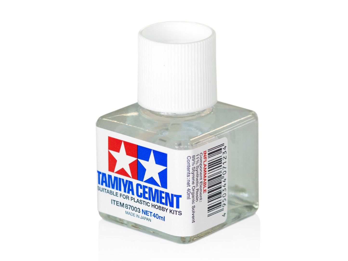 010 - Tamiya - 87003 - Tamiya Liquid Cement (40ml) - primary image