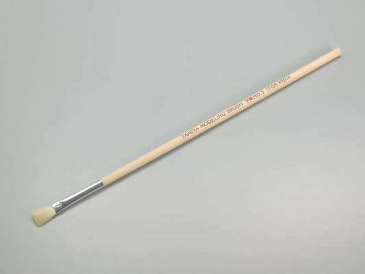 010 - Tamiya - 87014 - Tamiya Flat Brush No. 3 - primary image