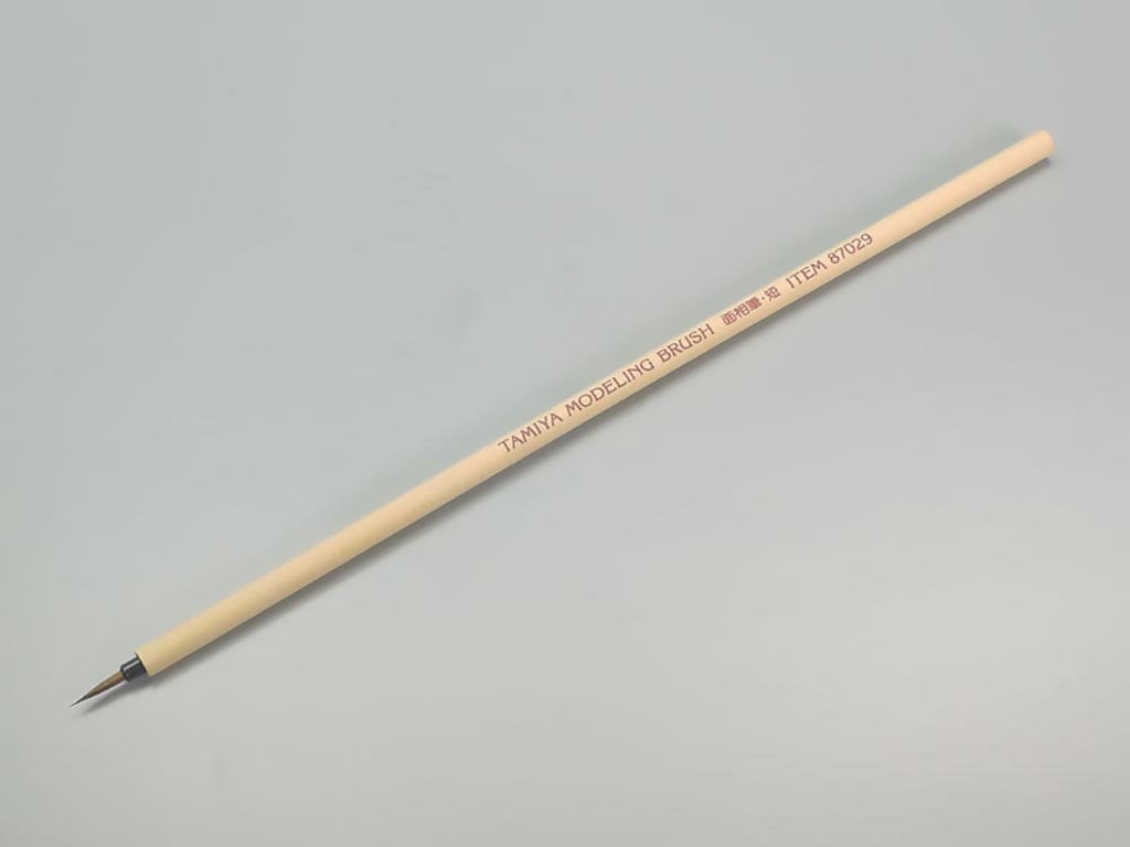 010 - Tamiya - 87029 - Tamiya Blunt Brush (Short) - primary image