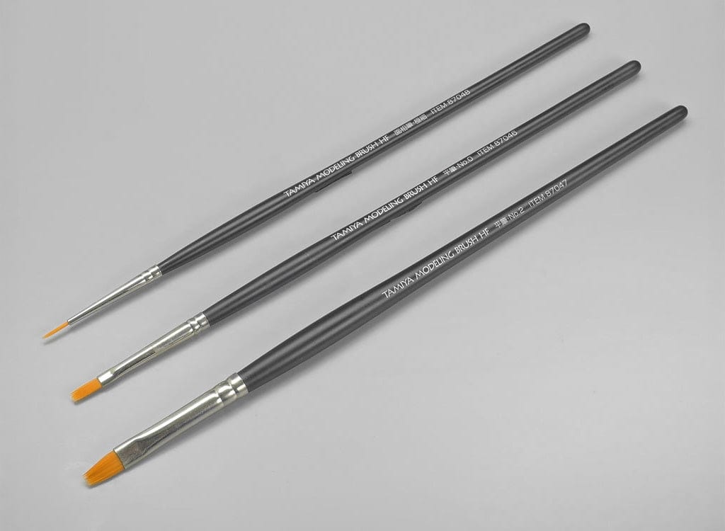 010 - Tamiya - 87067 - Tamiya Modelling Brush High Finish Set - primary image