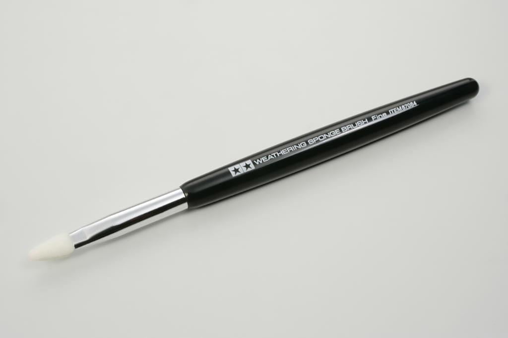 010 - Tamiya - 87084 - Tamiya Weathering Sponge Brush Fine - primary image