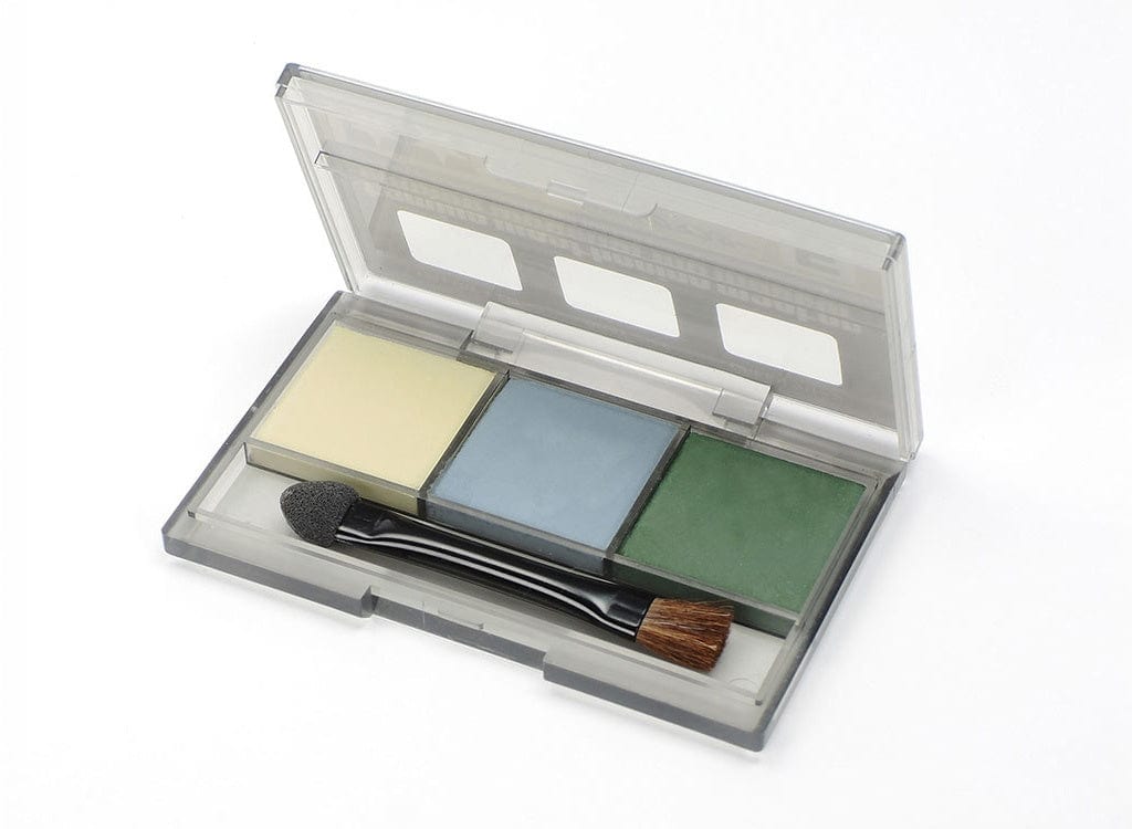 010 - Tamiya - 87098 - Tamiya Weathering Master E Set - Drybrush Yellow, Grey, Green - primary image