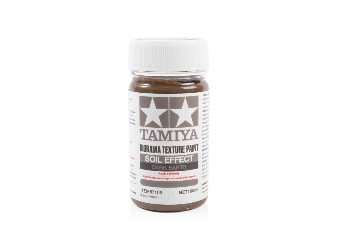 010 - Tamiya - 87109 - Tamiya Diorama Texture Paint - Soil Dark Earth - primary image