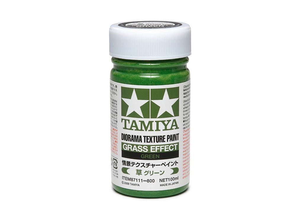 010 - Tamiya - 87111 - Tamiya Diorama Texture Paint - Grass Green - primary image