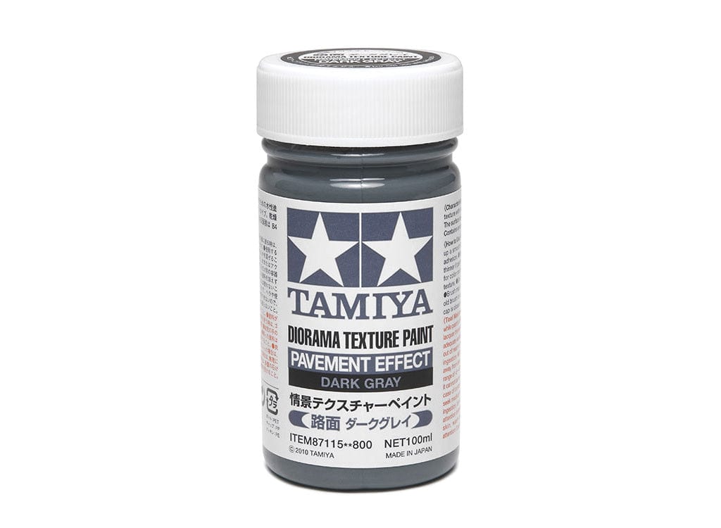 010 - Tamiya - 87115 - Tamiya Diorama Texture Paint - Pavement Dark Gray - primary image