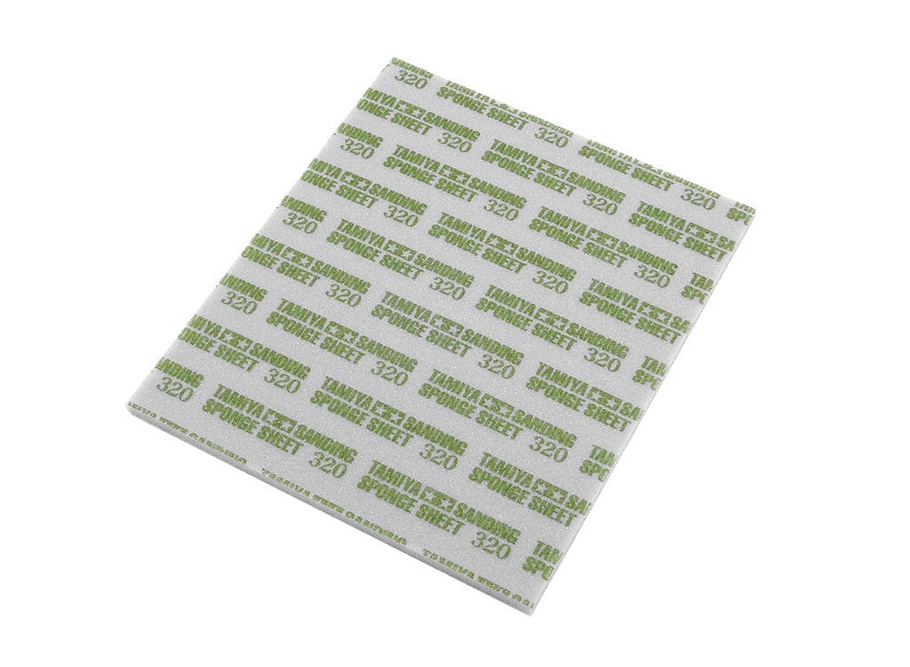 010 - Tamiya - 87163 - Tamiya Sanding Sponge Sheet 320 - primary image
