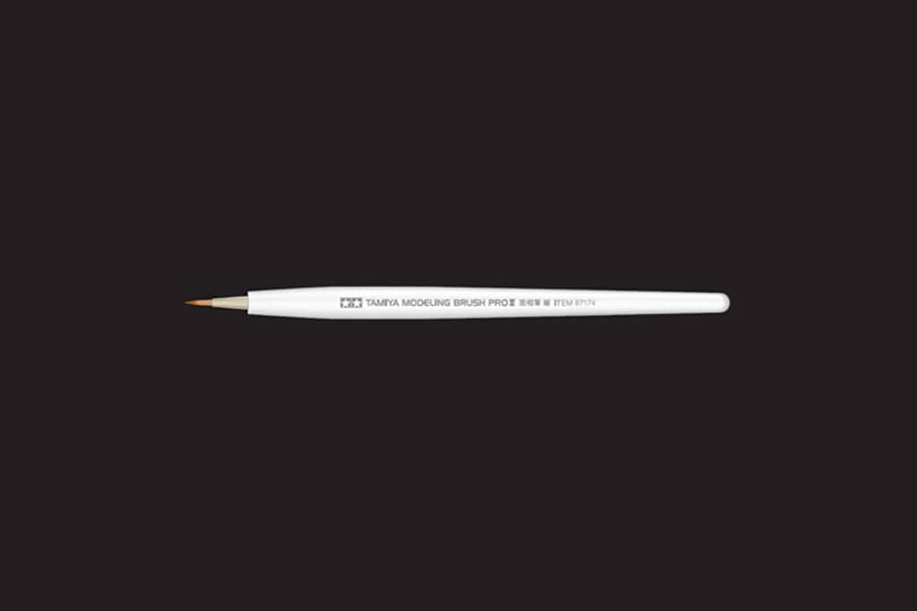 010 - Tamiya - 87174 - Tamiya Pro II Pointed Brush Fine - primary image