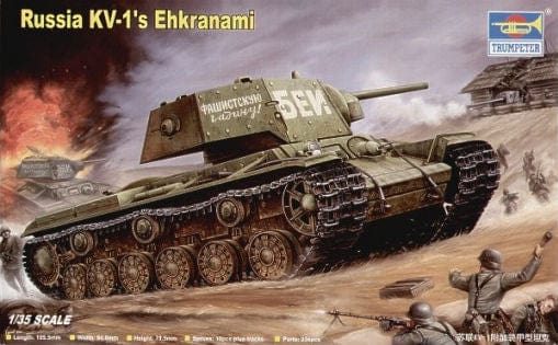 010 - Trumpeter - 00357 - KV-1 obr. 1940 with Screens ‘s Ehkranami’ - primary image