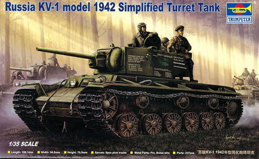 010 - Trumpeter - 00358 - KV-1 obr. 1942 - primary image