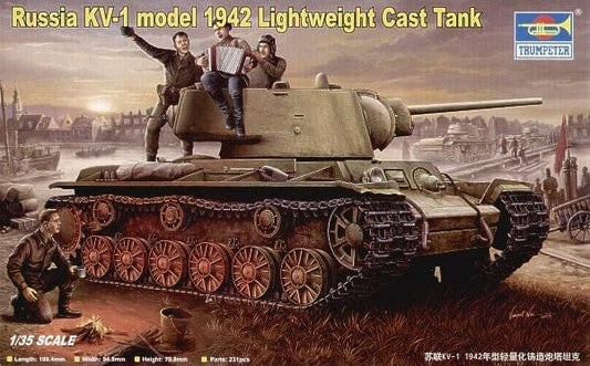 010 - Trumpeter - 00360 - KV-1 obr. 1942 with Cast Turret - primary image