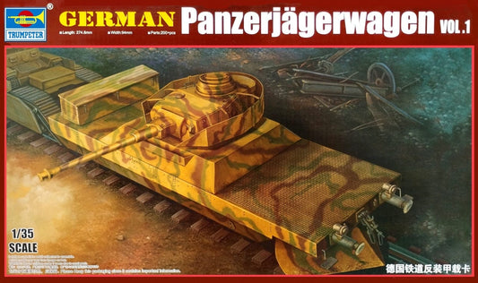 010 - Trumpeter - 00368 - Panzerjägerwagen BP42 - primary image