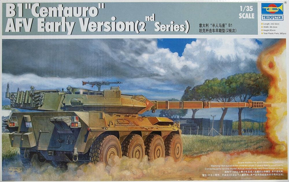 010 - Trumpeter - 00386 - B1 Centauro (early) - primary image