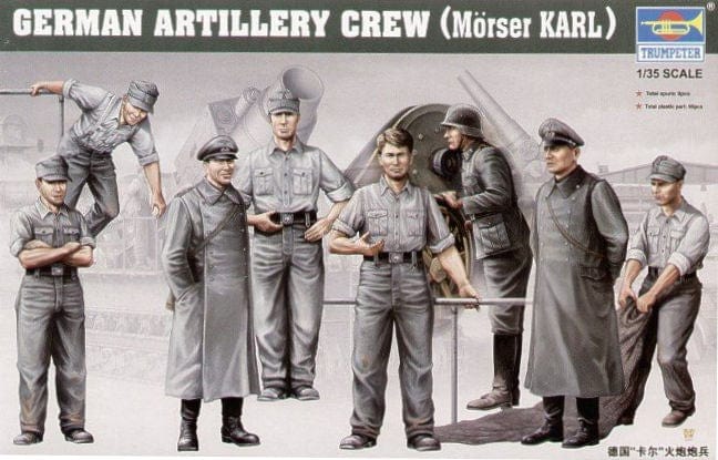 010 - Trumpeter - 00409 - German Mörser Karl-Gerät 040/041 Gun Crew - primary image