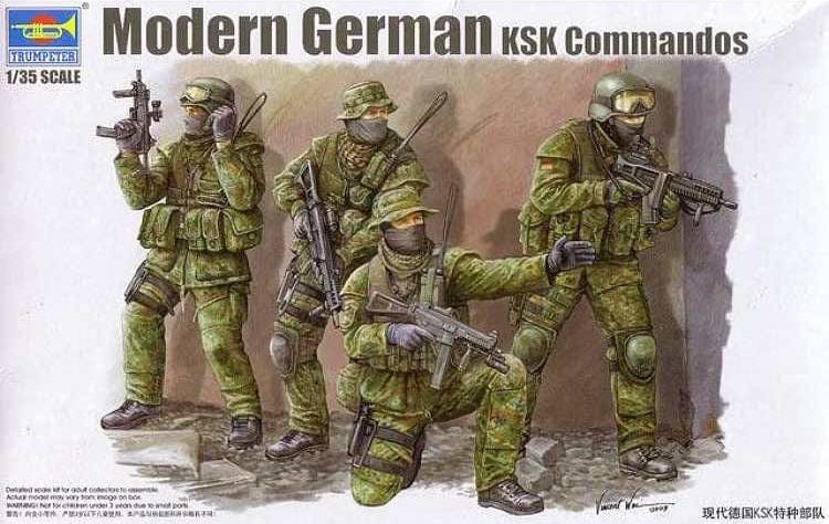 010 - Trumpeter - 00422 - German KSK Commandos - primary image