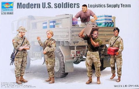 010 - Trumpeter - 00429 - United States Logistics Supply Team - primary image