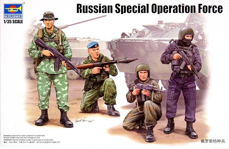 010 - Trumpeter - 00437 - Russian Special Operation Force - primary image