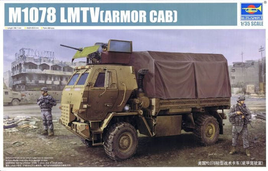 010 - Trumpeter - 01009 - Oshkosh M1078 LMTV with Armoured Cab - primary image