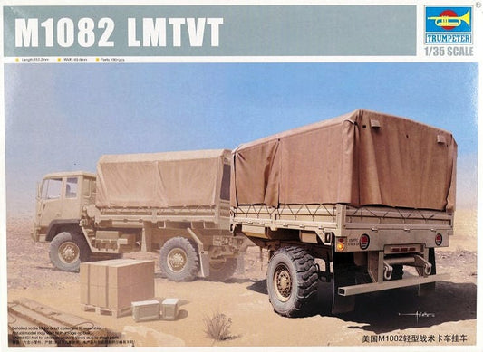 010 - Trumpeter - 01010 - Oshkosh M1082 LMTV Trailer - primary image