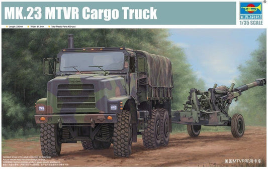 010 - Trumpeter - 01011 - Oshkosh MTVR MK23 - primary image