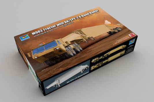 010 - Trumpeter - 01059 - Oshkosh M983 HEMTT Tractor with AN/TPY-2 X Band Radar - primary image