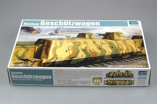 010 - Trumpeter - 01509 - Panzerzug BP42 Geschützwagen - primary image