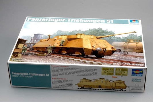 010 - Trumpeter - 01516 - Panzertriebwagen Nr. 51 - primary image