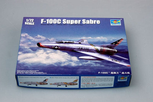 010 - Trumpeter - 01648 - North American F-100C Super Sabre - primary image