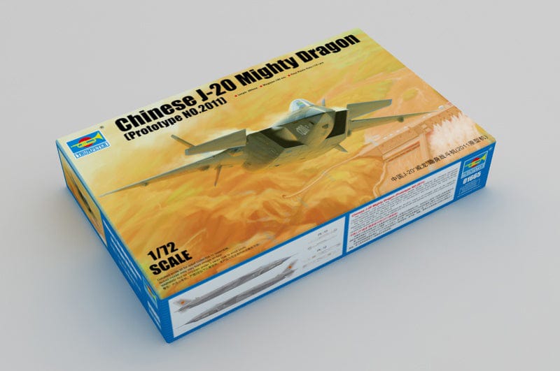010 - Trumpeter - 01665 - Chengdu J-20 Mighty Dragon (Fagin) Prototype No. 2011 - primary image