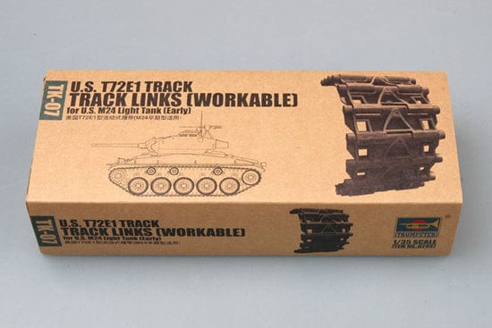 T72E1 Tracks for M24 Chaffee (early) Workable Track Links Set
