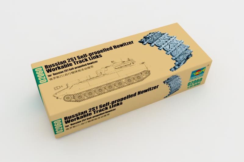 010 - Trumpeter - 02060 - 2S1 Workable Track Links Set - primary image
