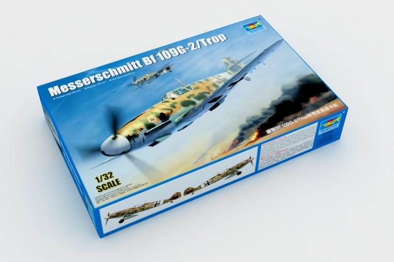 010 - Trumpeter - 02295 - Messerschmitt Bf 109 G-2 (trop) - primary image