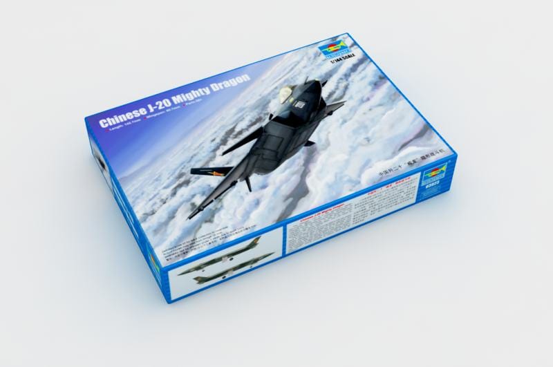 010 - Trumpeter - 03923 - Chengdu J-20 Mighty Dragon - primary image