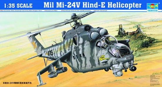 010 - Trumpeter - 05103 - Mil Mi-24V Hind-E Helicopter - primary image