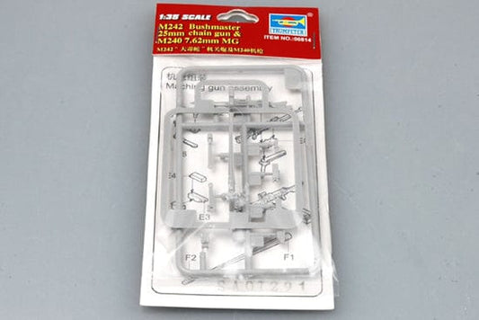 010 - Trumpeter - 06614 - M242 Bushmaster 25mm Chain Gun and M240 7.62mm MG - primary image