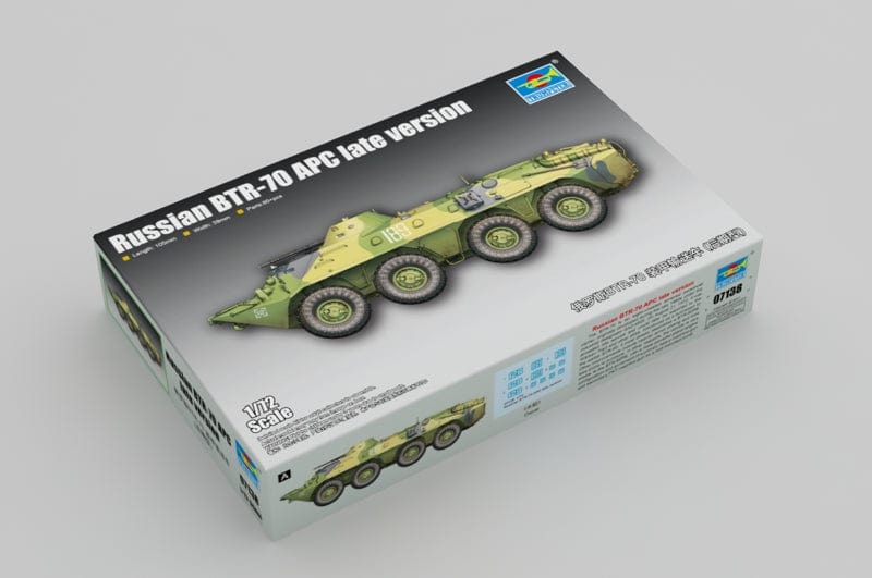 010 - Trumpeter - 07138 - BTR-70 (late) - primary image