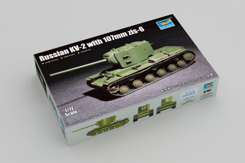 010 - Trumpeter - 07162 - KV-2 (ZiS-6) - primary image
