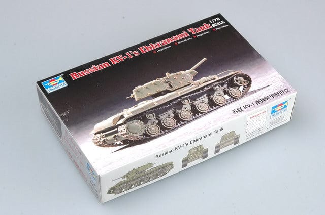 010 - Trumpeter - 07230 - KV-1 obr. 1940 with Screens ‘s Ehkranami’ - primary image
